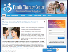 Tablet Screenshot of marriagecounselingbrowardcounty.com